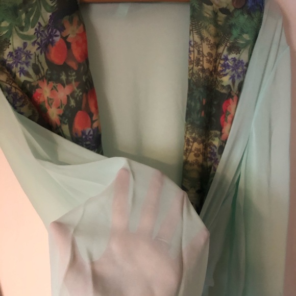 Long Poolside Chiffon Robe - Picture 6 of 6